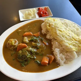 Omelet curry $15.95
