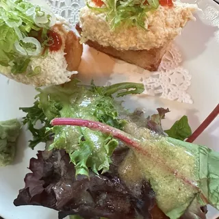 Crispy Rice with Spicy Blue Crab