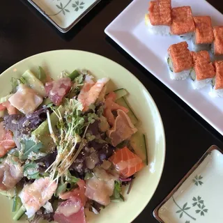 Mix Sashimi Salad