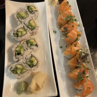 Avocado Cucumber Cut Roll