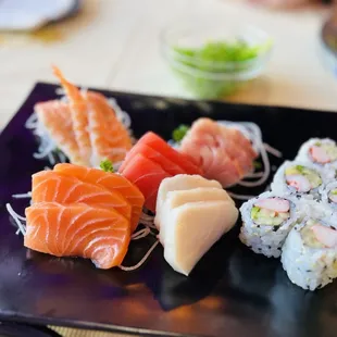 food, sushi, sashimi, sushi and sashimi