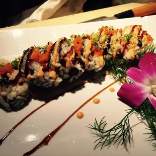 Murasaki sushi chefs are masters at creating delicious creations that are beautiful also!