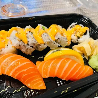 83. Spicy Crunch Salmon Roll