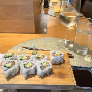 Fresh Salmon Avocado Roll (super fresh!)