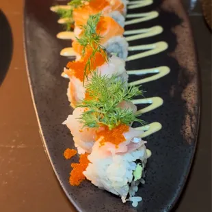 Miss Columbia sushi roll