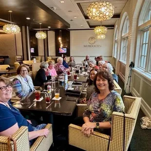 Our large group of ladies