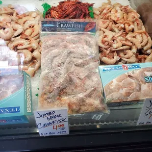 Frozen Crawfish