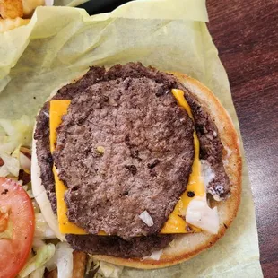 A very sad and misleading burger