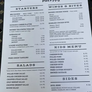 Menu Front March 2024