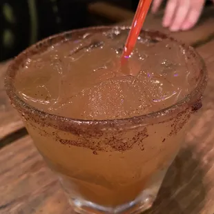 Apple cider margarita