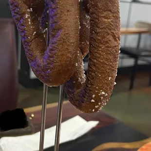 Dog poop looking pretzels