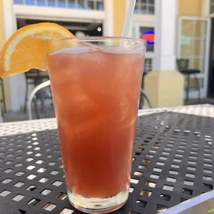 Rum punch like drink
