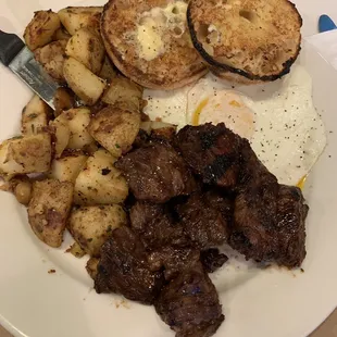 Steak n eggs