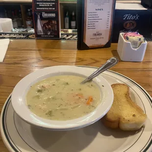 Soup of the day - during a blizzard