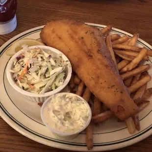 Fish and chips.