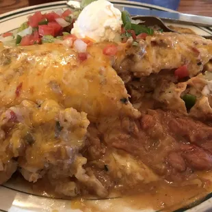 Smothered burrito