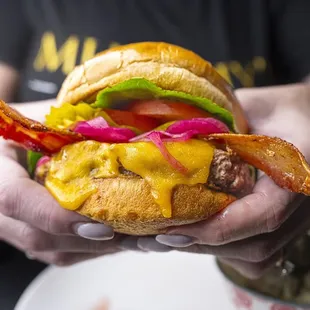 burgers, food, burger