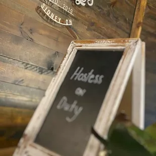 Murphy's hostess stand