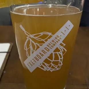 a glass of orange juice