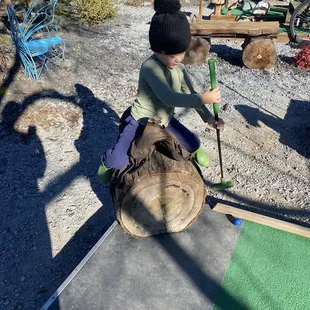 Second hole