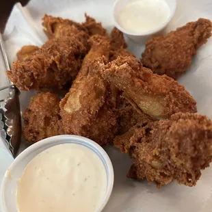 Spicy chicken wings