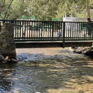 Cute bridge for fisherman