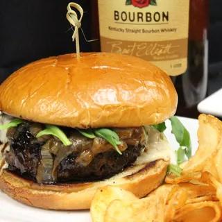 Bourbon Blue Burger