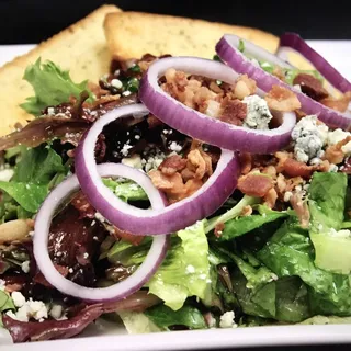 Wilted Bacon Blue Salad