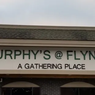 the front of the restaurant