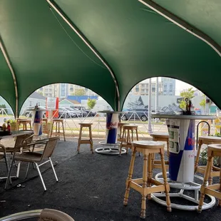 Outdoor seating