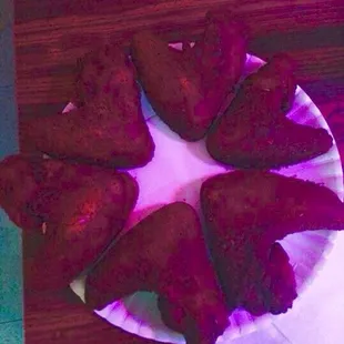 Fried wings. Wow!