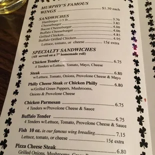 Must have the wings and they' re like anywhere else!