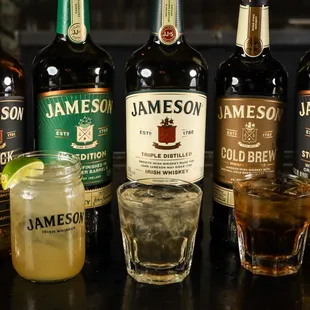 Try one of our Signature Jameson drinks