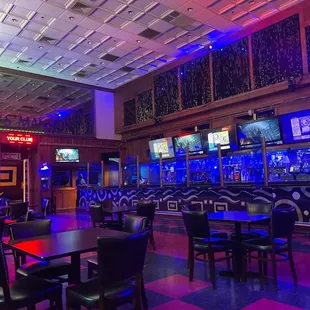 the interior of the restaurant