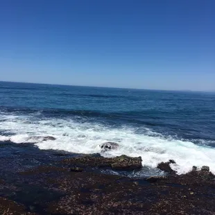 a view of the ocean