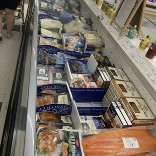 Seafood section