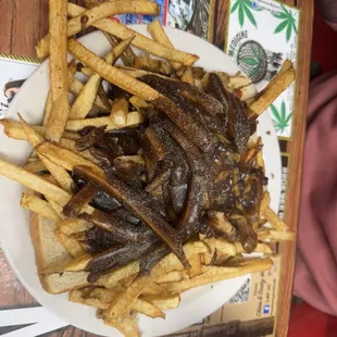 fish and chips, food