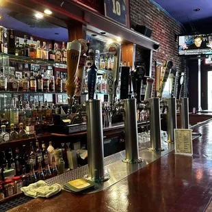Bar, seating area