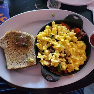 Corned Beef Hash &amp; Eggs - delicious