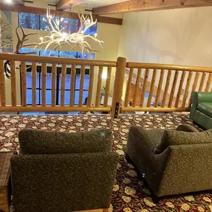 Second floor loft area