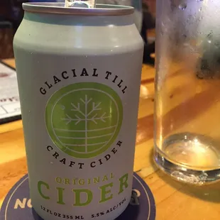 Made in Nebraska, this is a delicious cider. Not too sweet