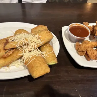 Zucchini and Chicken Tender Apps