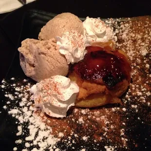 Cinnamon apple dumpling dessert