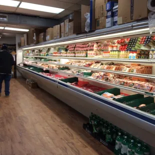 a view of a grocery store