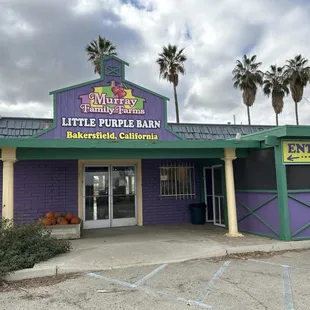 Entrance and front of store