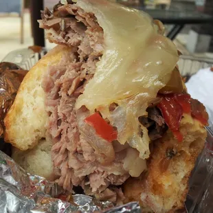 Meat Sandwich: Prime Rib, that is.