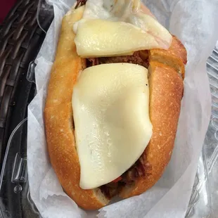 Prime rib roast beef