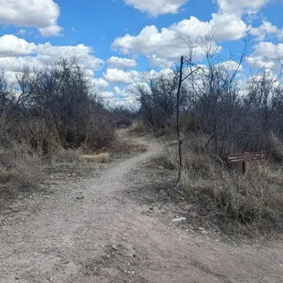 Watch out for right turn to the site near start of trail. Trail to the left takes you to the SPRNCA trail 1.7 miles.