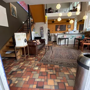 Inside of the restaurant