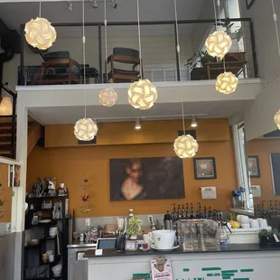 Inside of the coffee shop